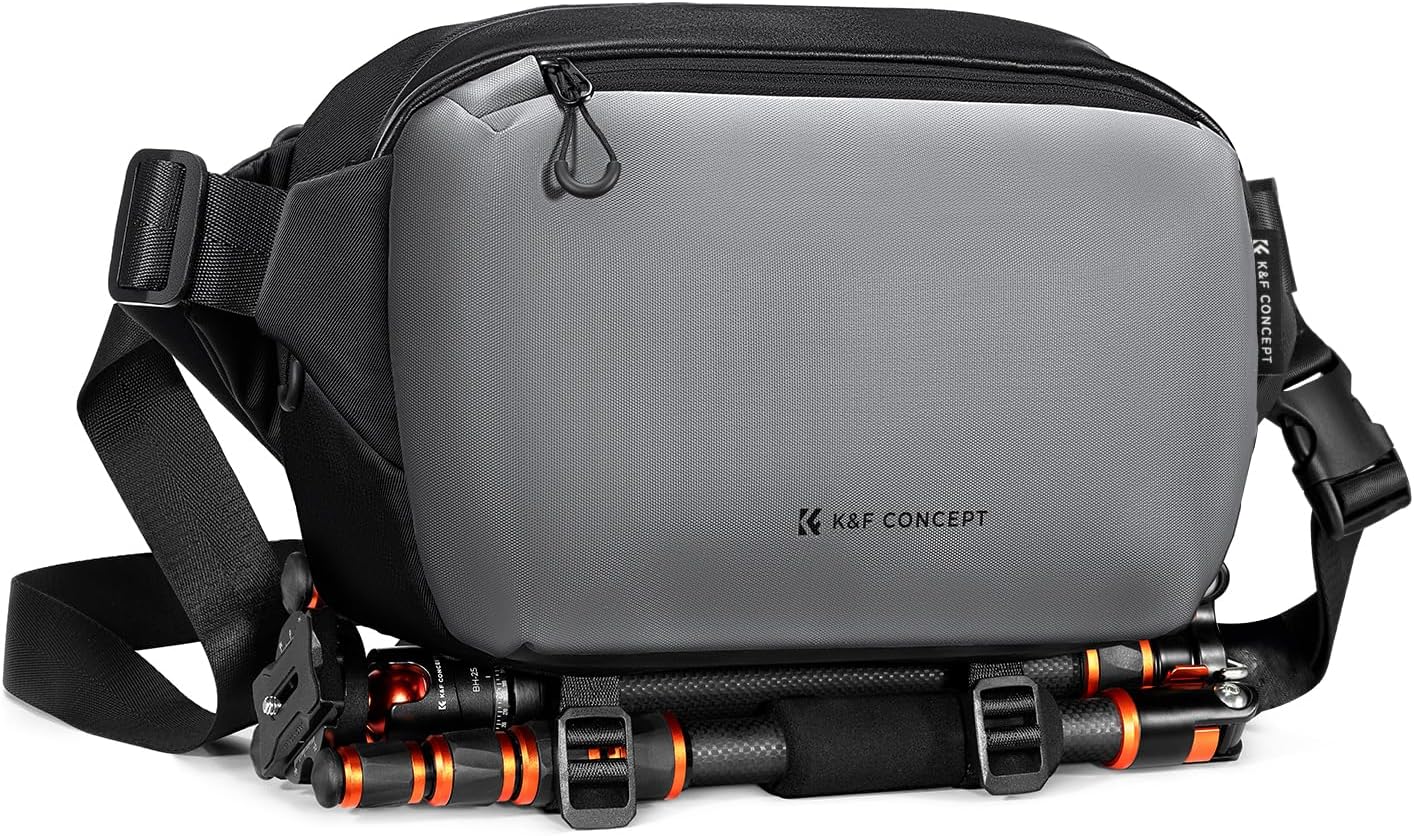 [K&F Concept] カメラバッグ ショルダーバッグ スリングバッグカメラショルダーバッグ