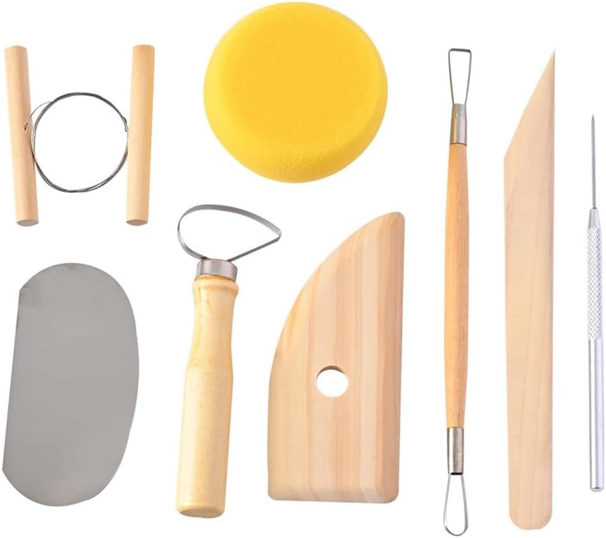 HKGFAYO 陶器ツール 8 セット
