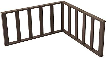 人工木ウッドデッキ コーナーフェンス